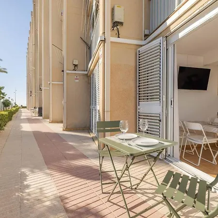 Apartment Planta Baja En 1ª Linea De Playa *